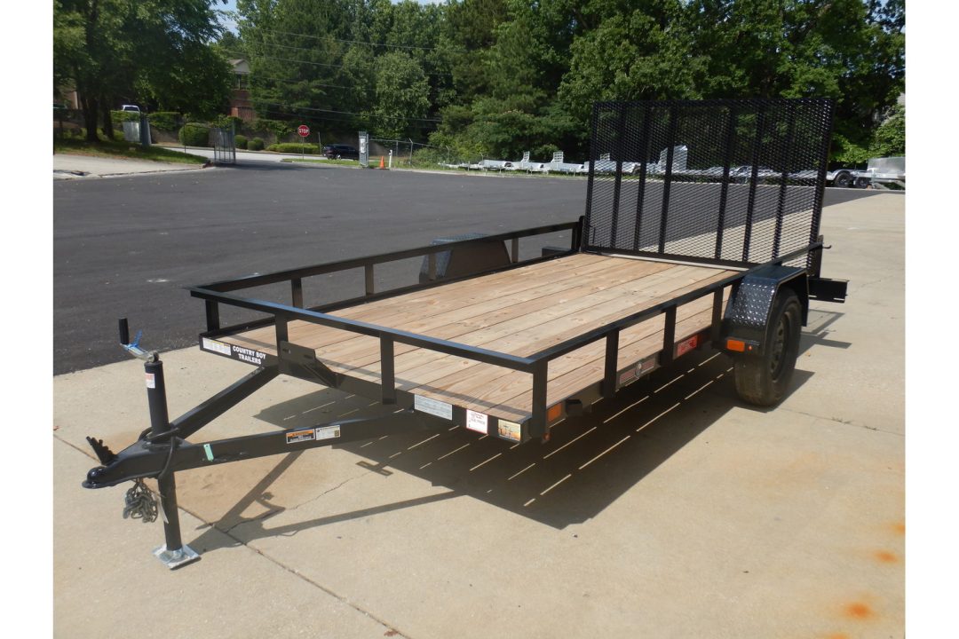 New 2026 Currahee 6'x12' Landscape Trailer, Removable Ramp Gate