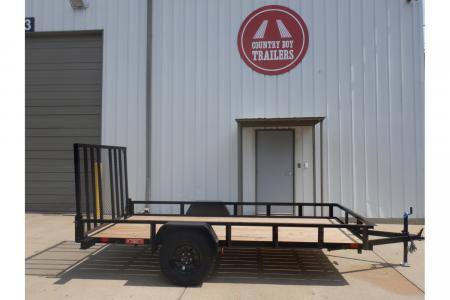 New 2026 Currahee 6'x12' Landscape Trailer, Removable Ramp Gate