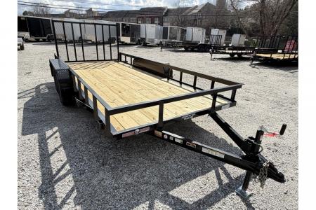 New 2027 Currahee 7'x16' Landscape, Removeable Ramp Gate, 5300LB Payload