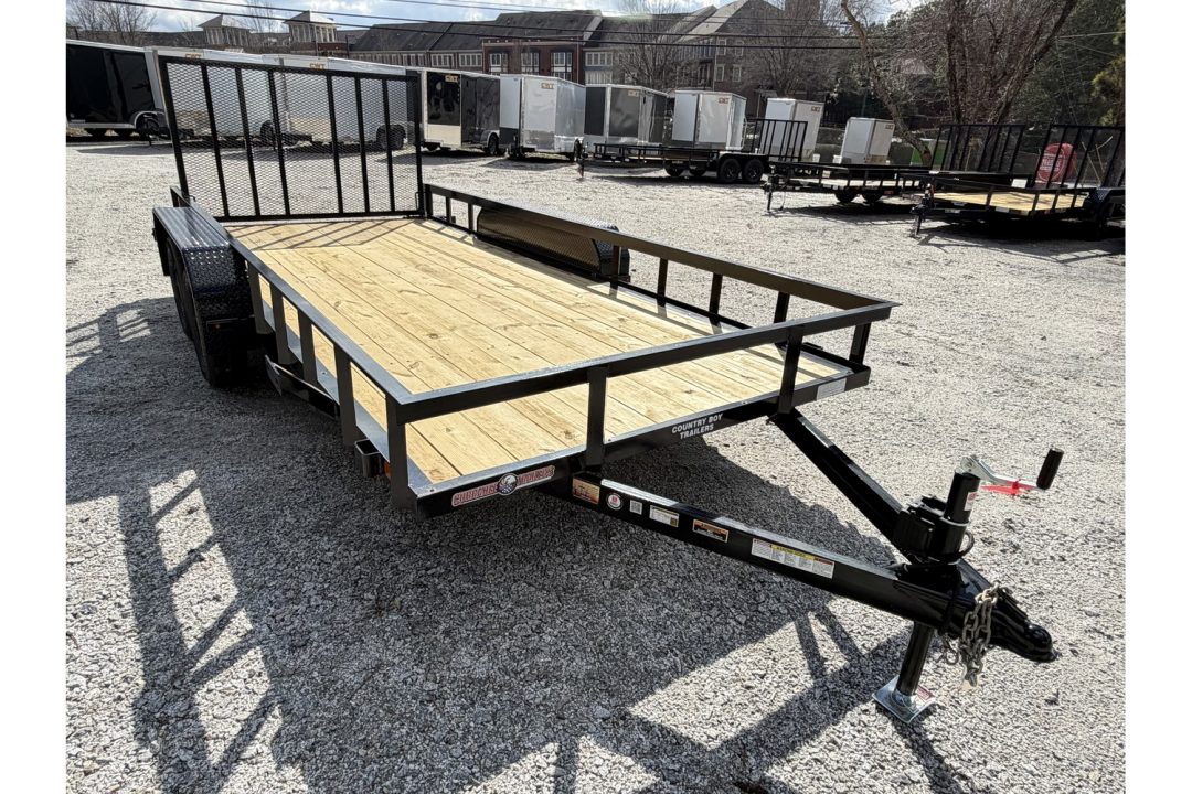 New 2027 Currahee 7'x16' Landscape, Removeable Ramp Gate, 5300LB Payload
