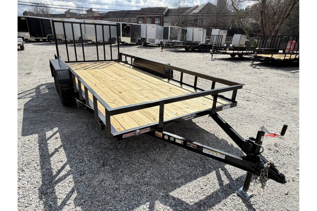New 2027 Currahee 7'x16' Landscape, Removeable Ramp Gate, 5300LB Payload