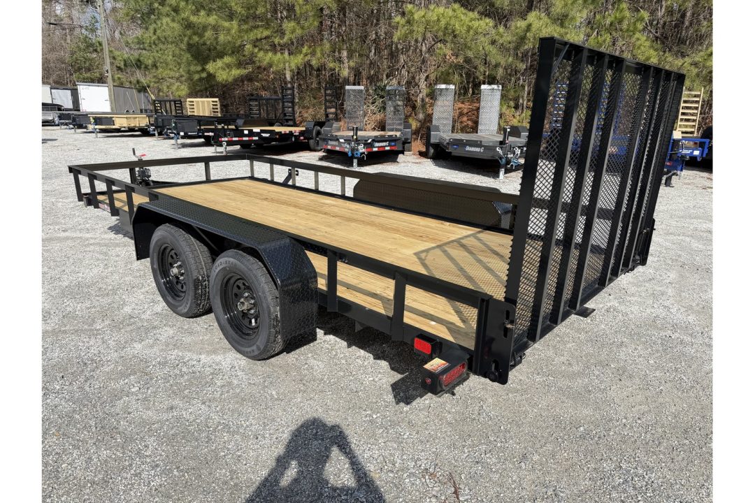 New 2027 Currahee 7'x16' Landscape, Removeable Ramp Gate, 5300LB Payload