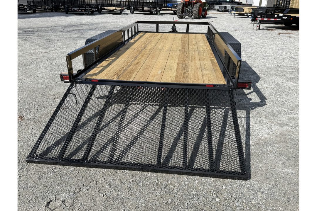 New 2027 Currahee 7'x16' Landscape, Removeable Ramp Gate, 5300LB Payload
