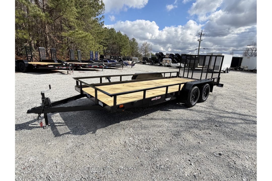 New 2026 Currahee 7'x18' Landscape, Removable Ramp Gate, 5300LB Payload