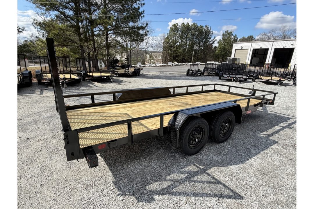 New 2026 Currahee 7'x18' Landscape, Removable Ramp Gate, 5300LB Payload
