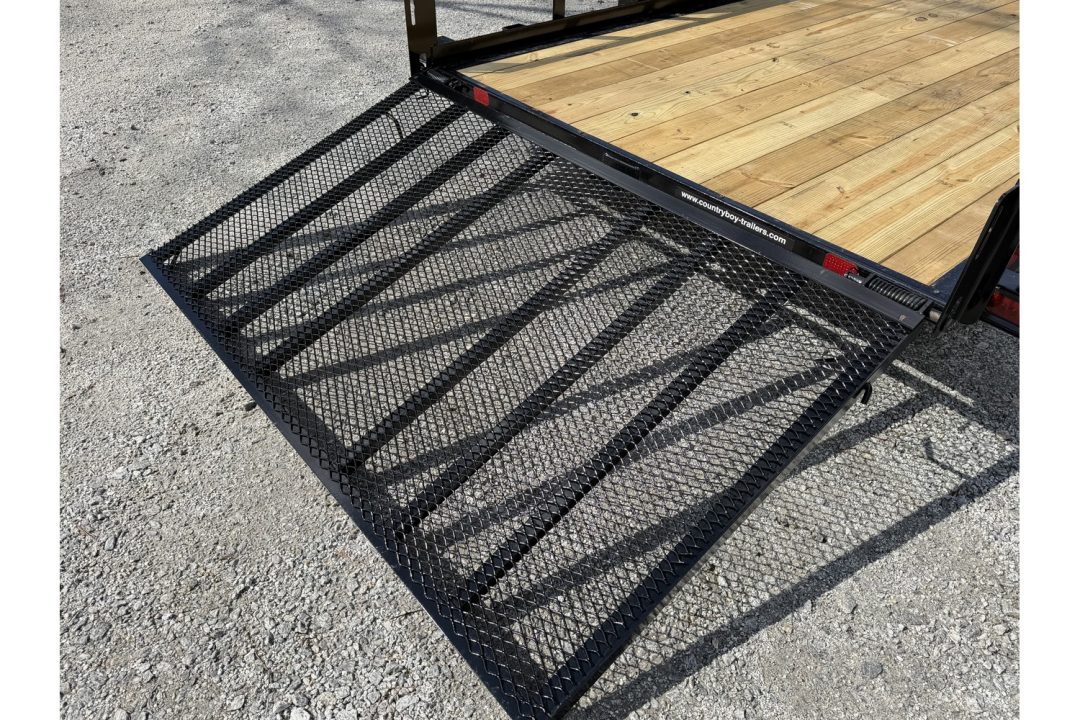 New 2026 Currahee 7'x18' Landscape, Removable Ramp Gate, 5300LB Payload