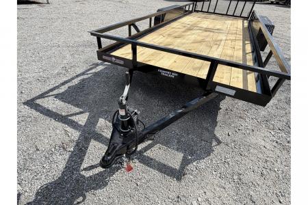 New 2026 Currahee 7'x18' Landscape, Removable Ramp Gate, 5300LB Payload