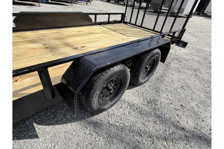 New 2026 Currahee 7'x18' Landscape, Removable Ramp Gate, 5300LB Payload