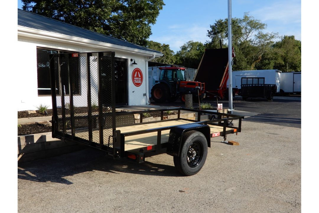 New 2027 Currahee 5x10 Utility, 12" Open Sides