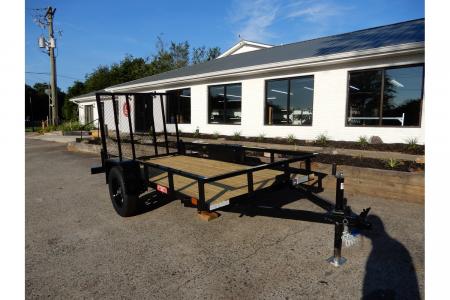 New 2027 Currahee 5x10 Utility, 12" Open Sides