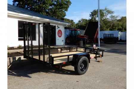 New 2027 Currahee 5x10 Utility, 12" Open Sides