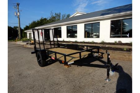 New 2027 Currahee 5x10 Utility, 12" Open Sides