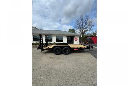 New 2027 Currahee 7x16' Equipment, 2' Dove, Flip Ramps