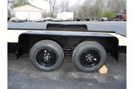 New 2027 Currahee 7'x16' Car Hauler, 16' Straight Deck, 7k GVWR