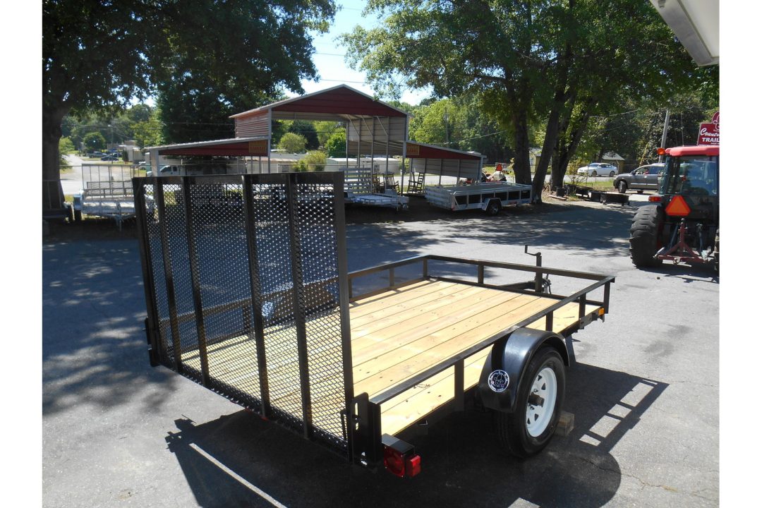 New 2027 Currahee 6x10 Utility, 12" Open Sides