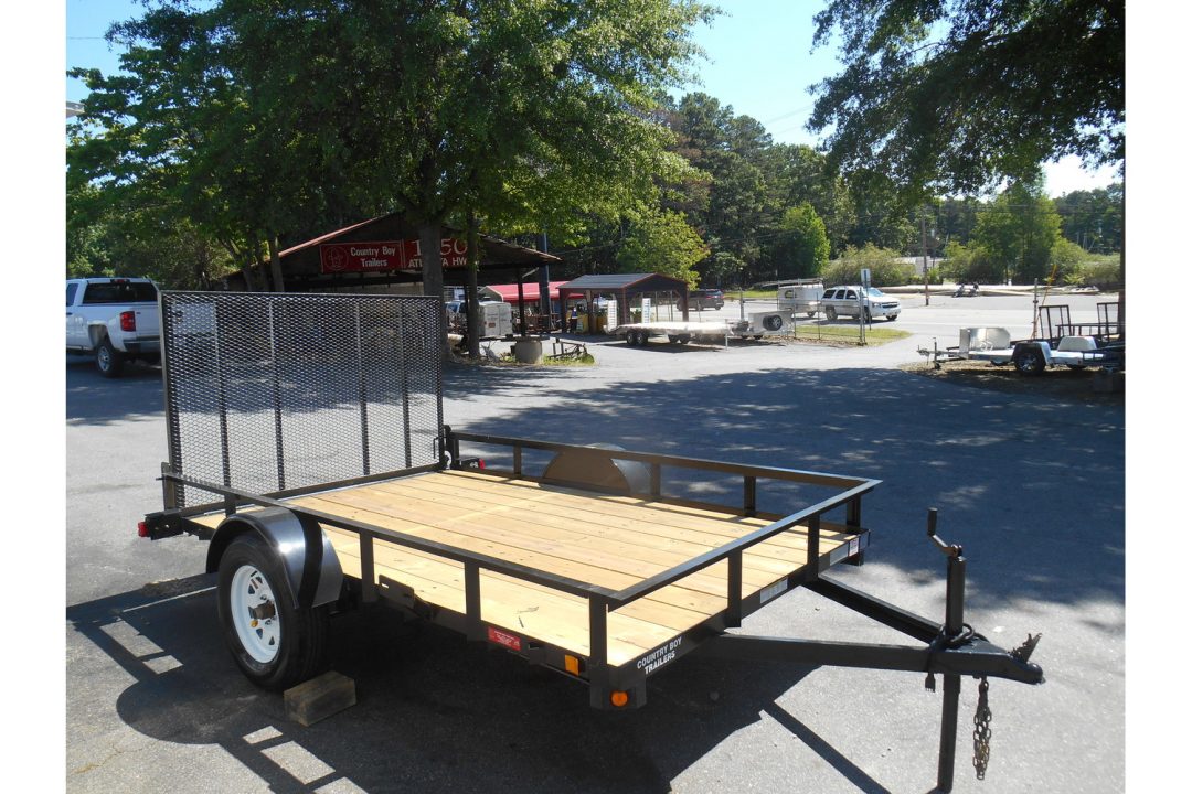 New 2027 Currahee 6x10 Utility, 12" Open Sides