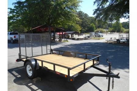 New 2027 Currahee 6x10 Utility, 12" Open Sides