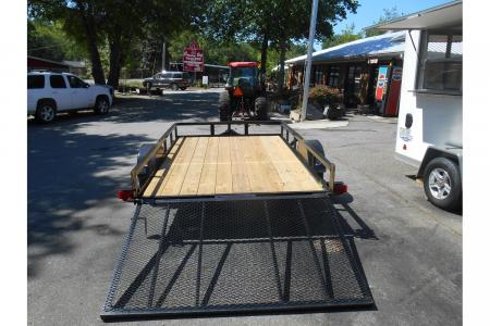 New 2027 Currahee 6x10 Utility, 12" Open Sides