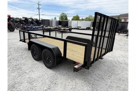 New 2027 Currahee 7'x14' Landscape, 24" Mesh Sides