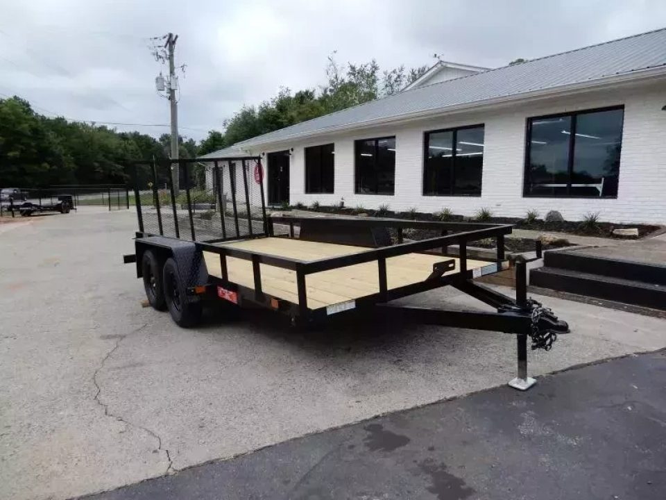 New 2027 Currahee 76'x14' Landscape, Removable Ramp Gate, 14" Sides