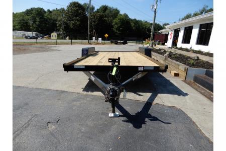 New 2027 Currahee 7'x20' Car Hauler, 20' Deck, 5' Ramps, 7K GVWR