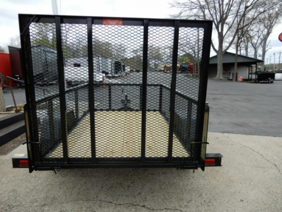 New 2027 Currahee 5x8' Utility, 2' Wire Side, Removable Ramp Gate