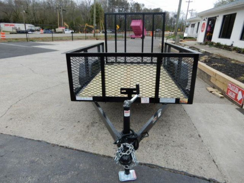New 2027 Currahee 5x8' Utility, 2' Wire Side, Removable Ramp Gate
