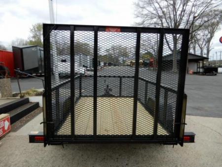 New 2027 Currahee 5x8' Utility, 2' Wire Side, Removable Ramp Gate