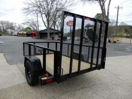 New 2027 Currahee 5x8' Utility, 2' Wire Side, Removable Ramp Gate