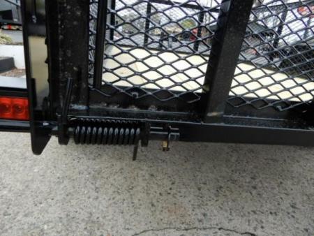 New 2027 Currahee 5x8' Utility, 2' Wire Side, Removable Ramp Gate