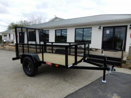 New 2027 Currahee 5x8' Utility, 2' Wire Side, Removable Ramp Gate