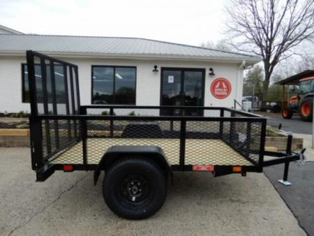 New 2027 Currahee 5x8' Utility, 2' Wire Side, Removable Ramp Gate