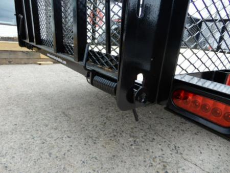 New 2027 Currahee 5x10 Utility, 2' Mesh Sides, Removable Ramp Gate