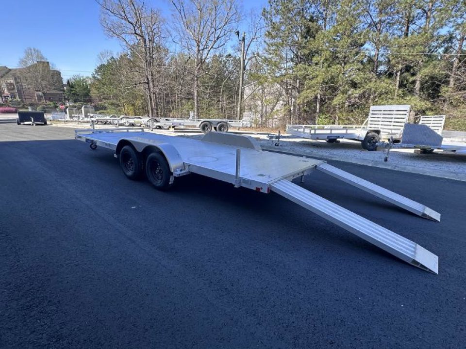 New 2026 Aluma 82x20' Car Hauler, 6' Ramps 8220ESA