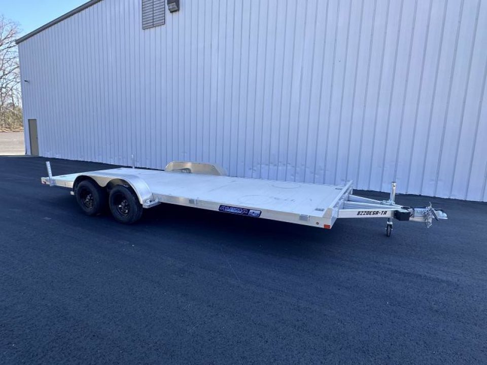 New 2026 Aluma 82x20' Car Hauler, 6' Ramps 8220ESA