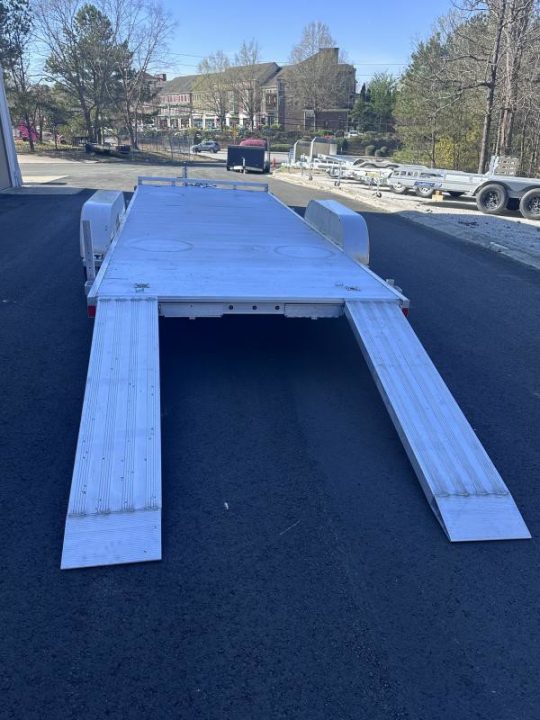New 2026 Aluma 82x20' Car Hauler, 6' Ramps 8220ESA