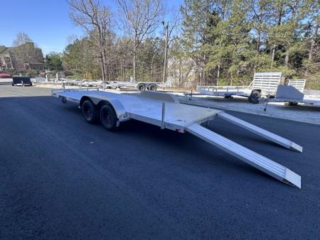 New 2026 Aluma 82x20' Car Hauler, 6' Ramps 8220ESA