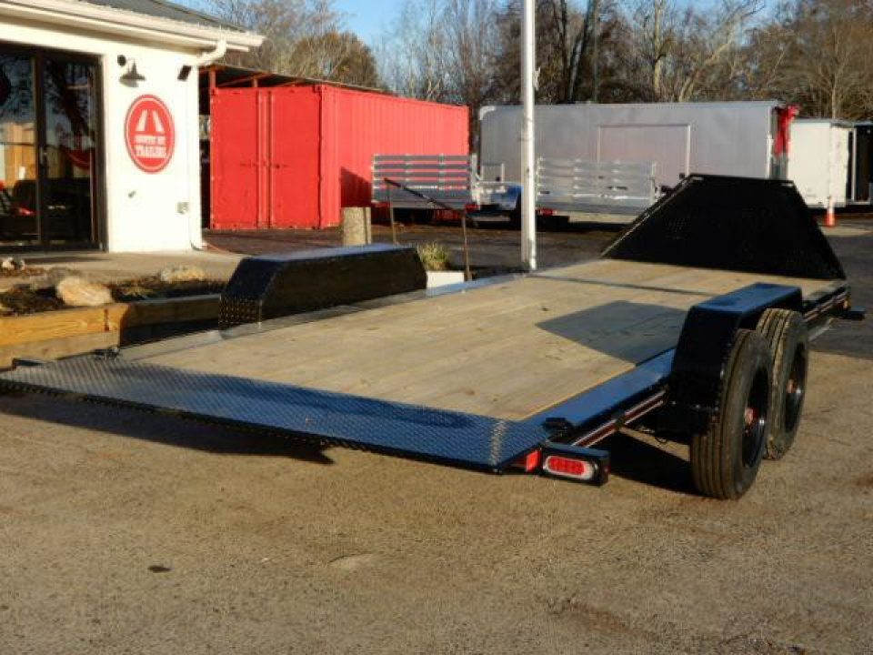 New 2025 Diamond C 22'x80" Tilt Equipment, 18K GVWR, Torsion Axles, HDT208