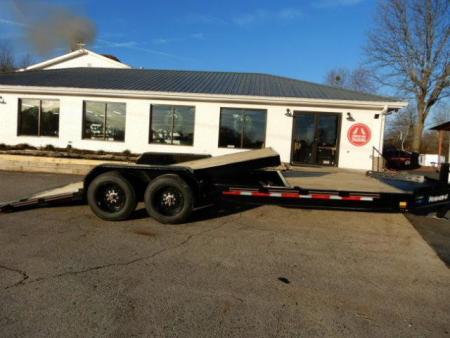 New 2025 Diamond C 22'x80" Tilt Equipment, 18K GVWR, Torsion Axles, HDT208
