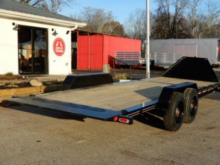 New 2025 Diamond C 22'x80" Tilt Equipment, 18K GVWR, Torsion Axles, HDT208
