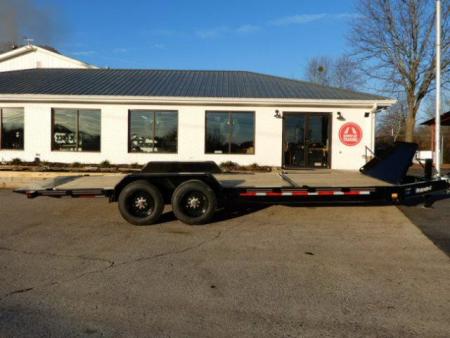 New 2025 Diamond C 22'x80" Tilt Equipment, 18K GVWR, Torsion Axles, HDT208