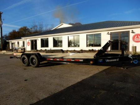 New 2025 Diamond C 22'x80" Tilt Equipment, 18K GVWR, Torsion Axles, HDT208