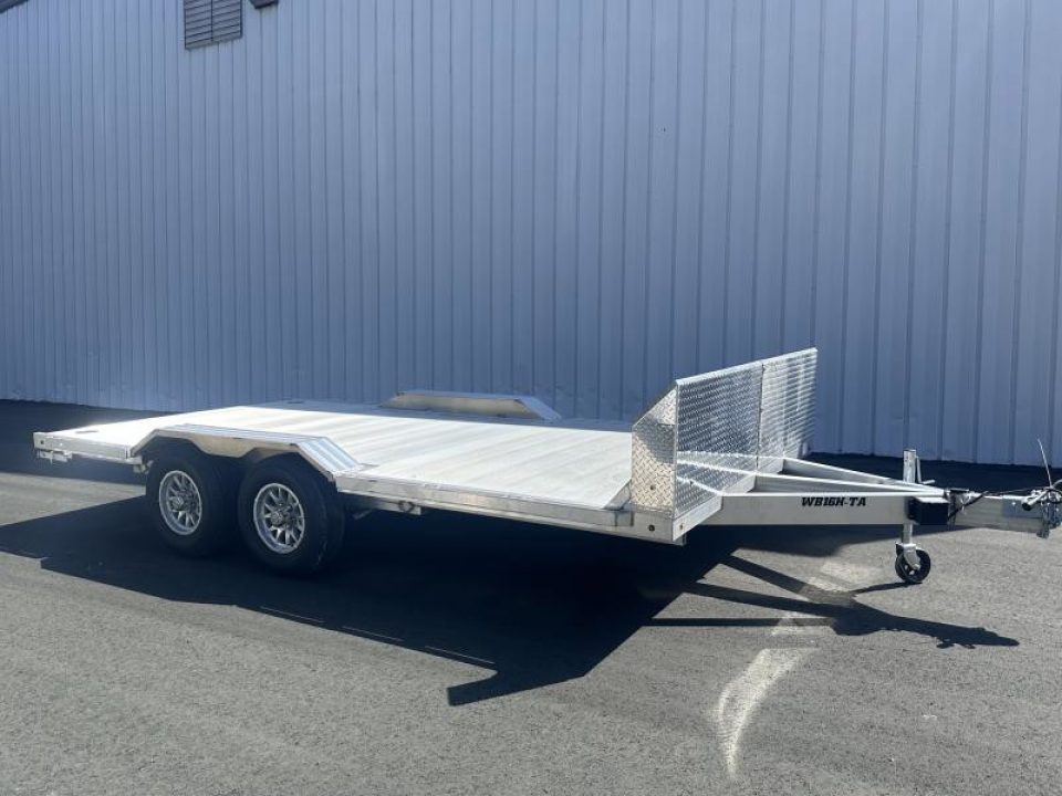 New 2026 Aluma 8'x16' Side-By-Side / UTV / ATV w/ Drive Over Fenders