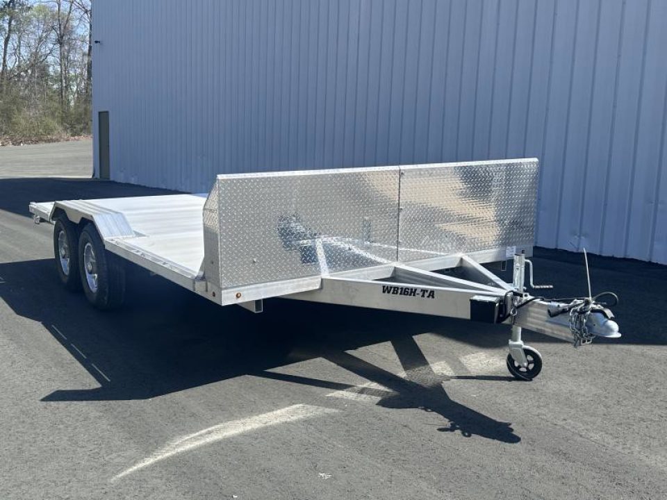 New 2026 Aluma 8'x16' Side-By-Side / UTV / ATV w/ Drive Over Fenders