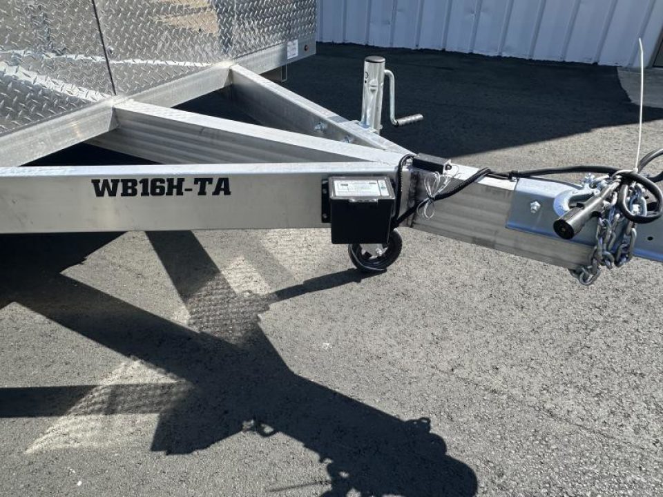 New 2026 Aluma 8'x16' Side-By-Side / UTV / ATV w/ Drive Over Fenders