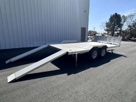 New 2026 Aluma 8'x16' Side-By-Side / UTV / ATV w/ Drive Over Fenders