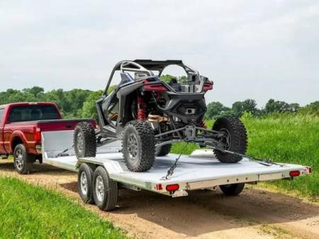 New 2026 Aluma 8'x16' Side-By-Side / UTV / ATV w/ Drive Over Fenders
