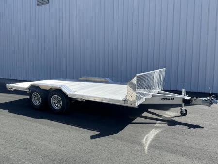 New 2026 Aluma 8'x16' Side-By-Side / UTV / ATV w/ Drive Over Fenders