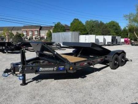 New 2025 Diamond C 82"x20' Equipment, 16' Tilt HDT210