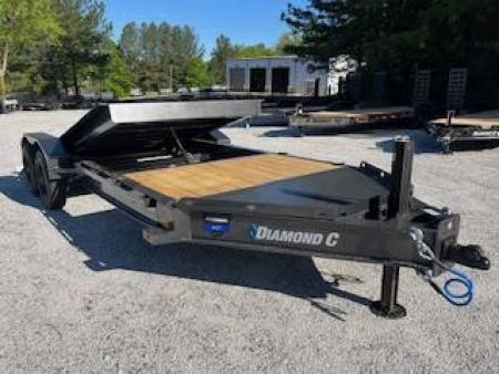 New 2025 Diamond C 82"x20' Equipment, 16' Tilt HDT210